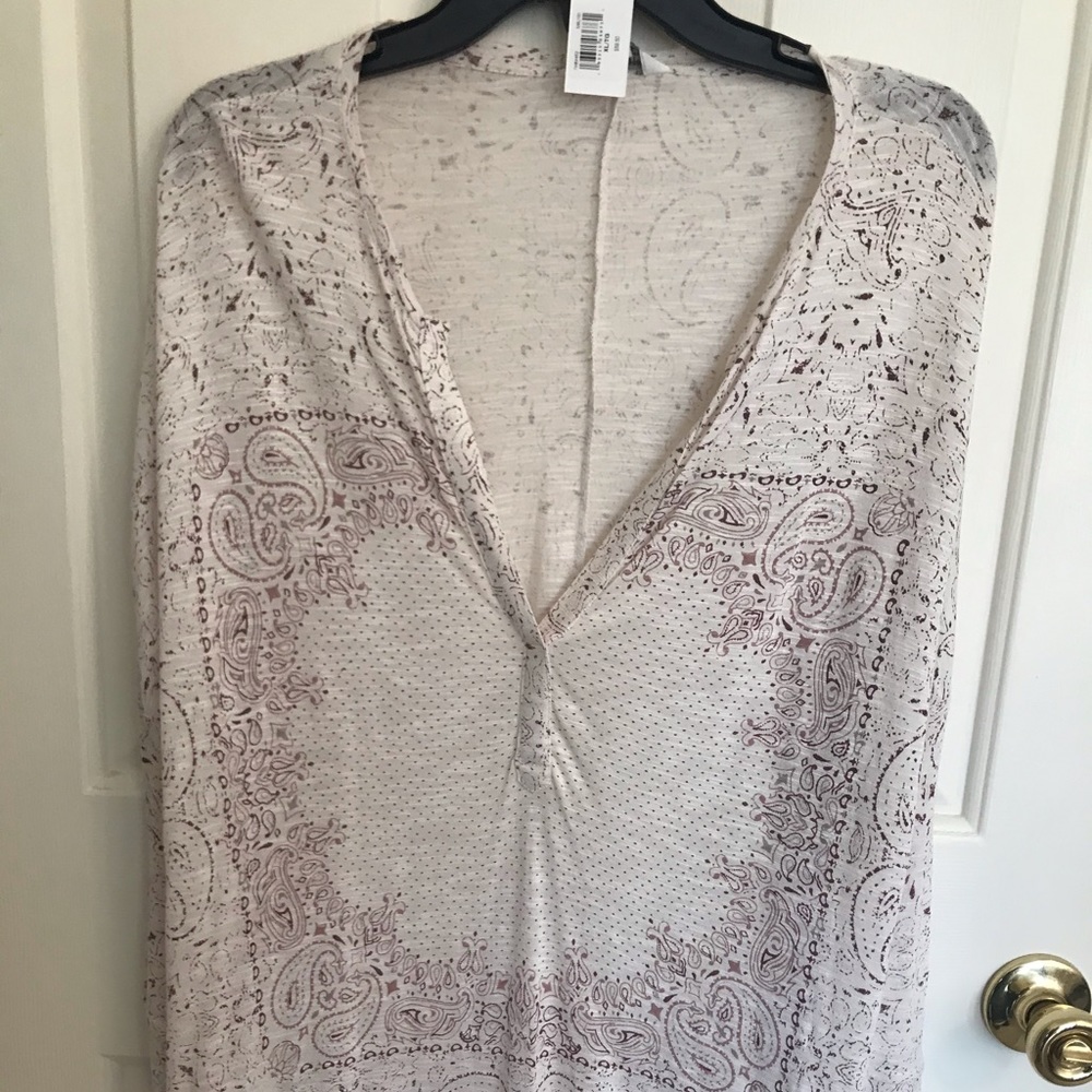 NWT Lucky Brand Tunic  XL